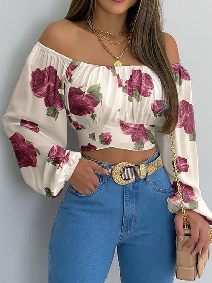 Boho Off-Shoulder Blouse