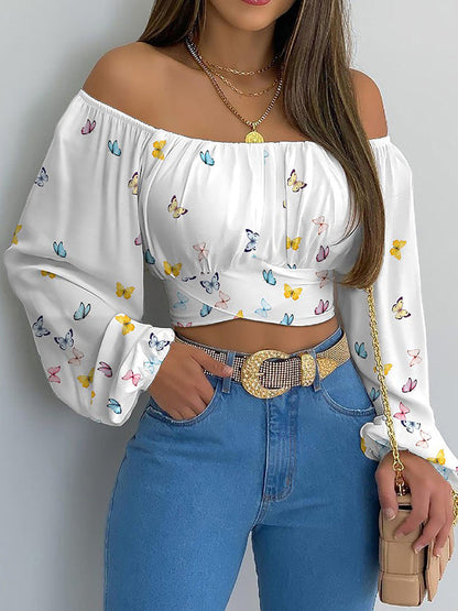 Boho Off-Shoulder Blouse