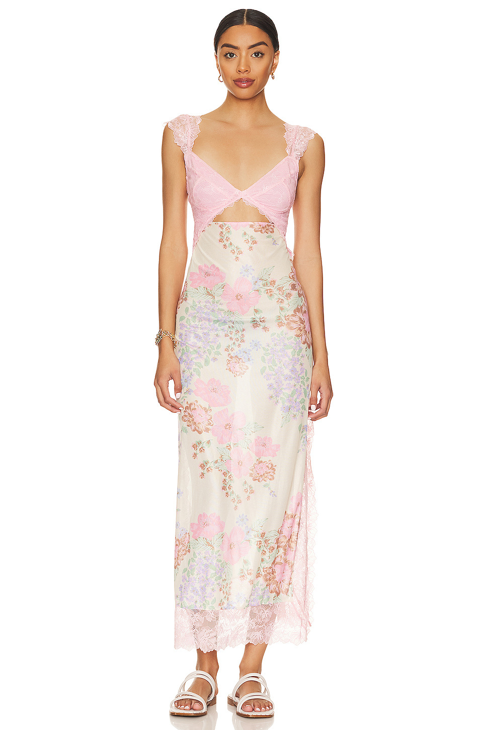 Strand Floral Maxi Jurk