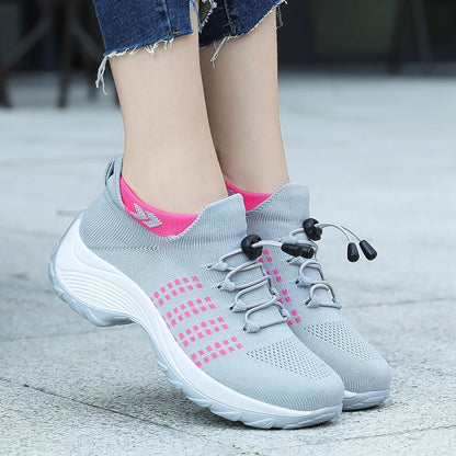 SoleRelief™️ |  Stijlvolle en Ademende Mesh Sneakers voor Dames